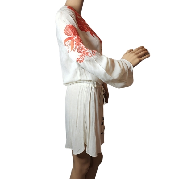 NWT ark & co embroidered flowy dress - Picture 9 of 16